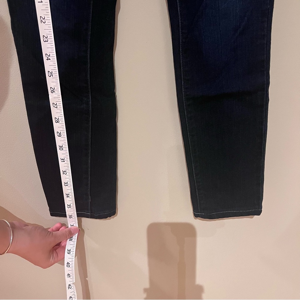 PAIGE Skyline Skinny Navy Jeans Size 25 - Picture 4 of 8